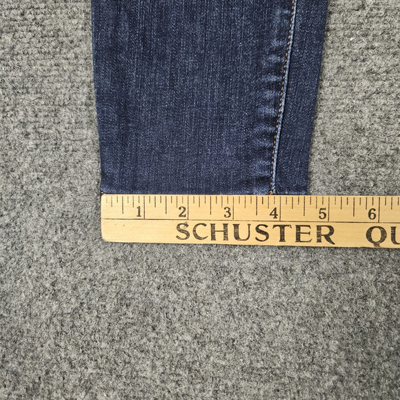 J Crew Mercantile Jeans Size 26 Blue Denim Straight Skinny Medium Wash - Picture 9 of 9